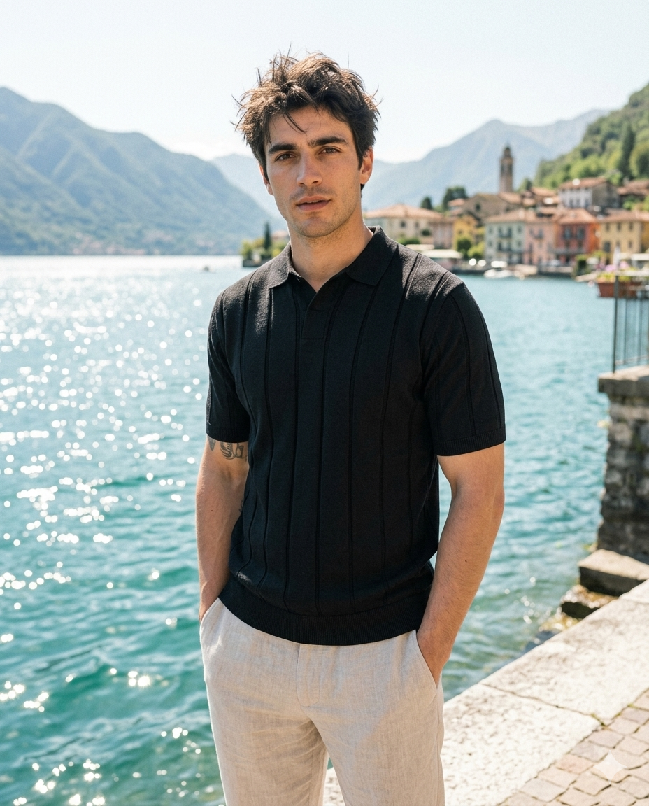 Knit Polo