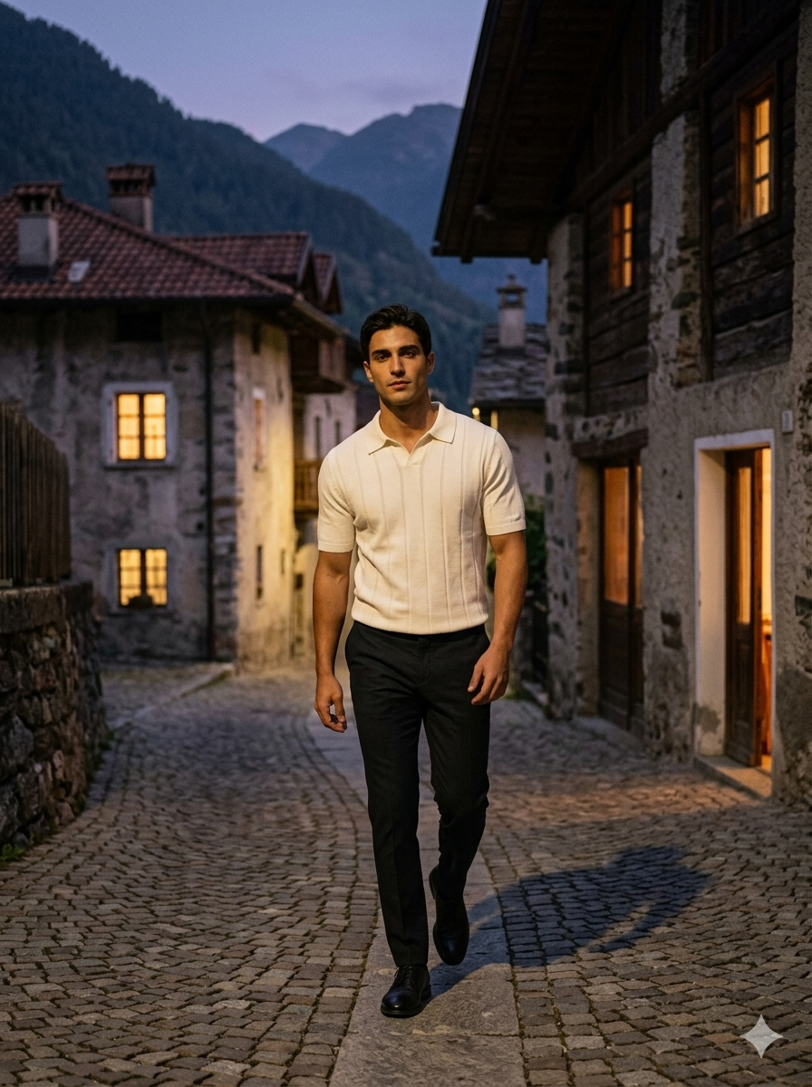 Knit Polo